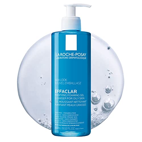 La Roche-Posay Foaming Gel Cleanser – Oily & Acne-Prone Skin (Gentle Daily Face Wash, 200ml)