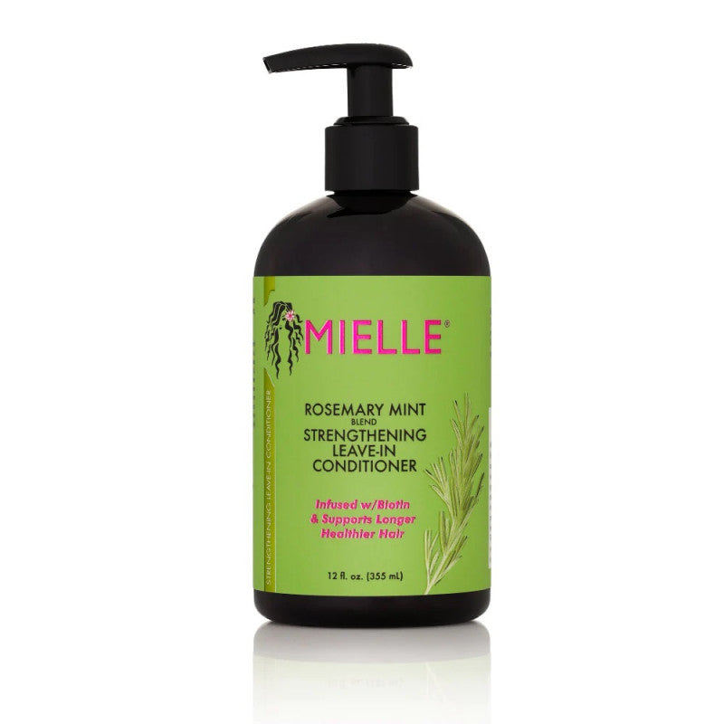 Mielle Rosemary Mint Strengthening Leave-In Conditioner – Anti-Breakage, Growth Boost & Deep Repair