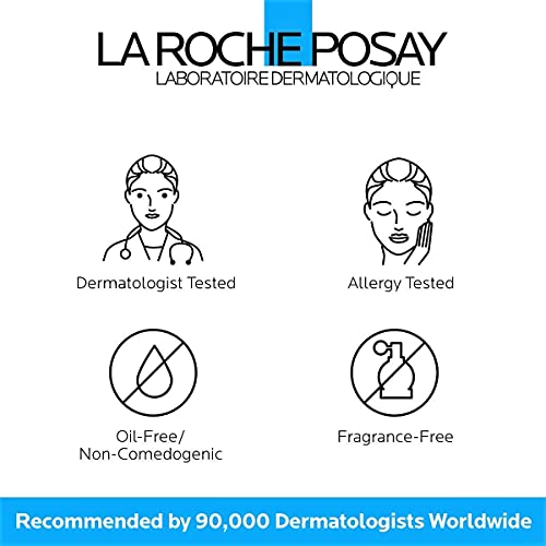 La Roche-Posay Foaming Gel Cleanser – Oily & Acne-Prone Skin (Gentle Daily Face Wash, 200ml)